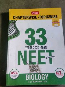 MTG Biology NEET 33 Years Chapterwise Solutions