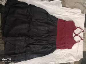 Casual Colorblock Dress