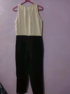 Black-and-white Jumpsuit