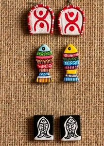 Handmade Clay earrings