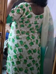 Embroidered Floral Kurta Salwar Set with Dupatta