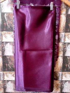 Elegant Purple Sequin Embellished Fabric