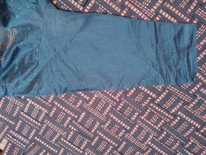 Beautiful Teal Kurta Set with Dupatta