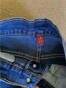 High-Waisted Button-Fly Denim Shorts