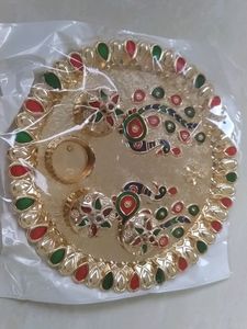 Puja Thali (Design No 1)