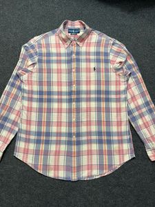 Men's Plaid Button-Down Shirt