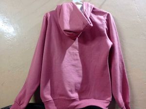 Premium Zip-Up Hoodie for Women – Blush Pink