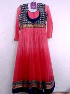 Pink Anarkali Dress,New