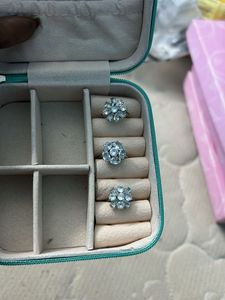 Sparkling Rhinestone Ring Set