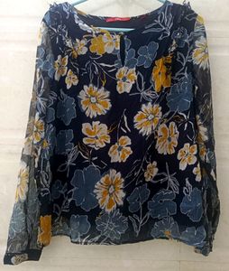 s.Oliver Floral Print Top For WOMEN'S