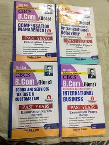 B.Com (Hons) Exam Papers - Shiv Das Series