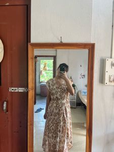 Bohemian Print Maxi Dress