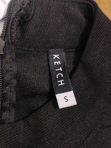Ribbed Black Bodycon Mini Dress