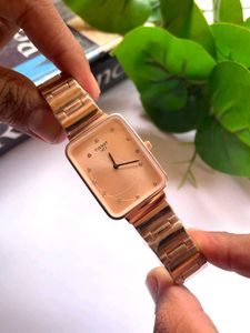 Elegant Tissot Rose Gold Watch