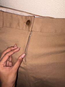 Classic Brown wide leg formal Pants