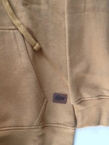 Men's Yellow Zip-Up Hoodie