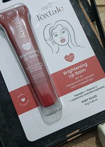 Foxtale Brightening Lip Balm - Ruby Glaze