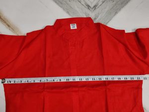 Vibrant Red Kurta with Heart Printed Palazzos