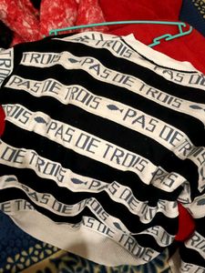 Striped "Pas De Trios" Sweater