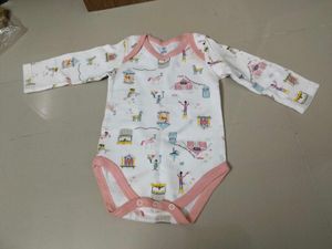 Cute Baby Circus Print Bodysuit