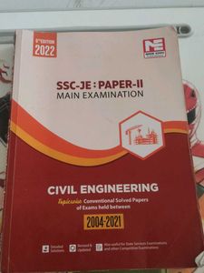 SSC-JE Civil Engineering Paper-II