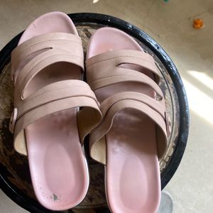 Stylish Pink Slide Sandals