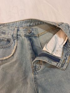 Savana ripped flared jeans