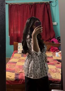 Printed Flared Kurti/Top