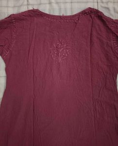 Embroidered Chikankari Kurta