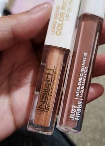 FREE LipGloss With Just herbs EnrichedMatte Lipsti