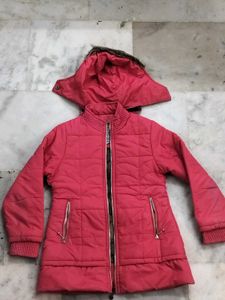 Pink Color Jacket For Girl(8 to 10)
