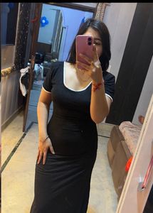 Elegant Black bodycon dress❤️🦋