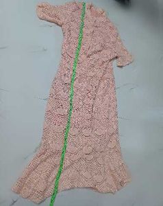 Lace Mermaid Tail Midi Dress