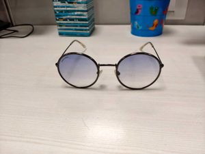 Fastrack Blue Round Sunglasses for Women