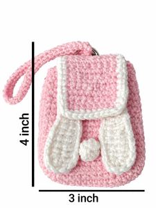 🎀 Mini Bunny Crochet Bag 🐰💗