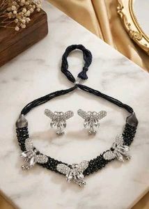 Elegant Butterfly Necklace &amp; Earring Set