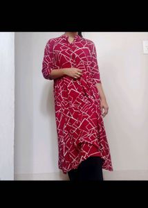 Maroon Beautiful Kurta