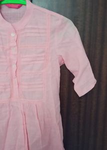 !!PRICE DROP, HURRY UP!! Pink Tunic And White Top