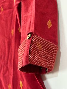 Kurta with Diamond Zari work