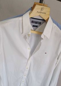 Tommy Hilfiger White Button-Down Shirt