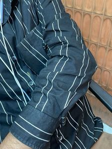 Men's Striped Button-Down Shirt