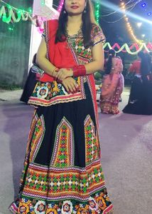 Vibrant Embroidered Lehenga Choli Set