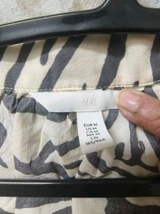Stylish Zebra Print Dress
