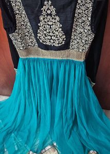 Anarkali kurta And Pant Set