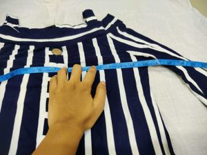Striped Off-Shoulder Top
