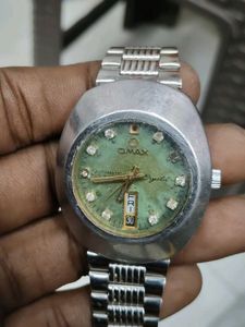 Omax Automatic Crystal Watch