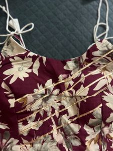Floral Print Ethnic Blouse