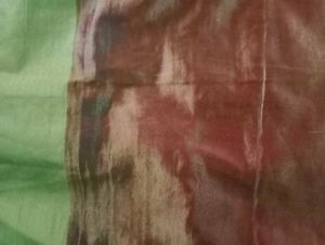 Maroon  organza saree