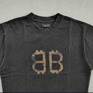 Balenciaga Bitcoin Graphic T-Shirt