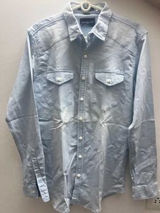 Men's Premium Light Blue Denim Shirt